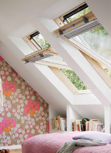 ПОКРИВНИ ПРОЗОРЦИ VELUX GZL 1051 С ГОРНО УПРАВЛЕНИЕ - СТАНДАРТ