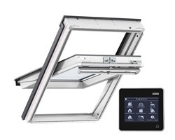 ПОКРИВНИ ПРОЗОРЦИ VELUX INTEGRA GGL 307021 и GGU 007021 С ДИСТАНЦИОННО УПРАВЛЕНИЕ - ПРЕМИУМ