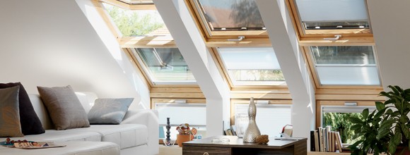 ПОКРИВНИ ПРОЗОРЦИ VELUX GLL 1061 B  С ДОЛНО УПРАВЛЕНИЕ - СТАНДАРТ ПЛЮС