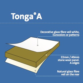 Акустични окачени тавани Eurocoustic - Tonga® A