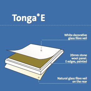 Акустични окачени тавани Eurocoustic - Tonga® Е