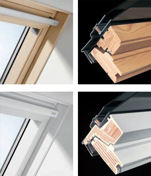 ПОКРИВНИ ПРОЗОРЦИ VELUX GGL 3066 и GGU 0066  С ГОРНО УПРАВЛЕНИЕ - ПРЕМИУМ