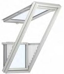 Прозорец-балкон Cabrio VELUX - ПРЕМИУМ GDL 3066