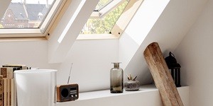 ПОКРИВНИ ПРОЗОРЦИ VELUX GGL 3066 и GGU 0066  С ГОРНО УПРАВЛЕНИЕ - ПРЕМИУМ