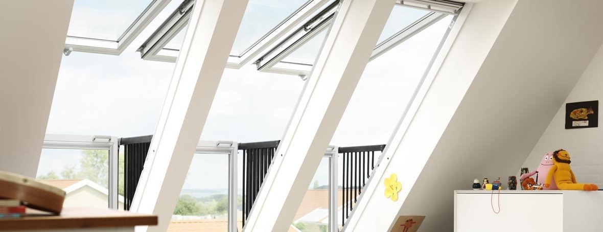 Прозорец-балкон Cabrio VELUX - ПРЕМИУМ GDL 3066