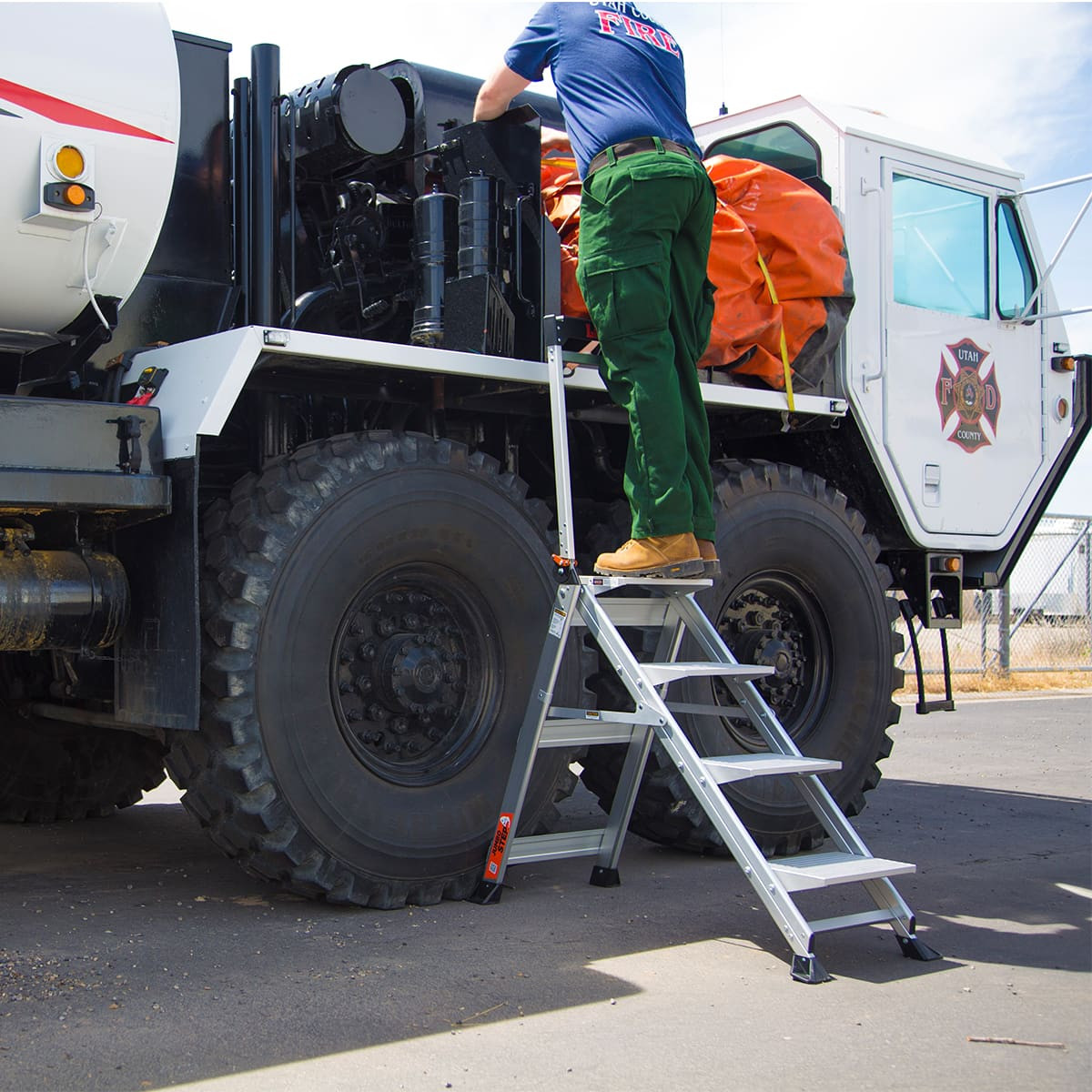 Стълба JUMBO STEP STEPLADDER
