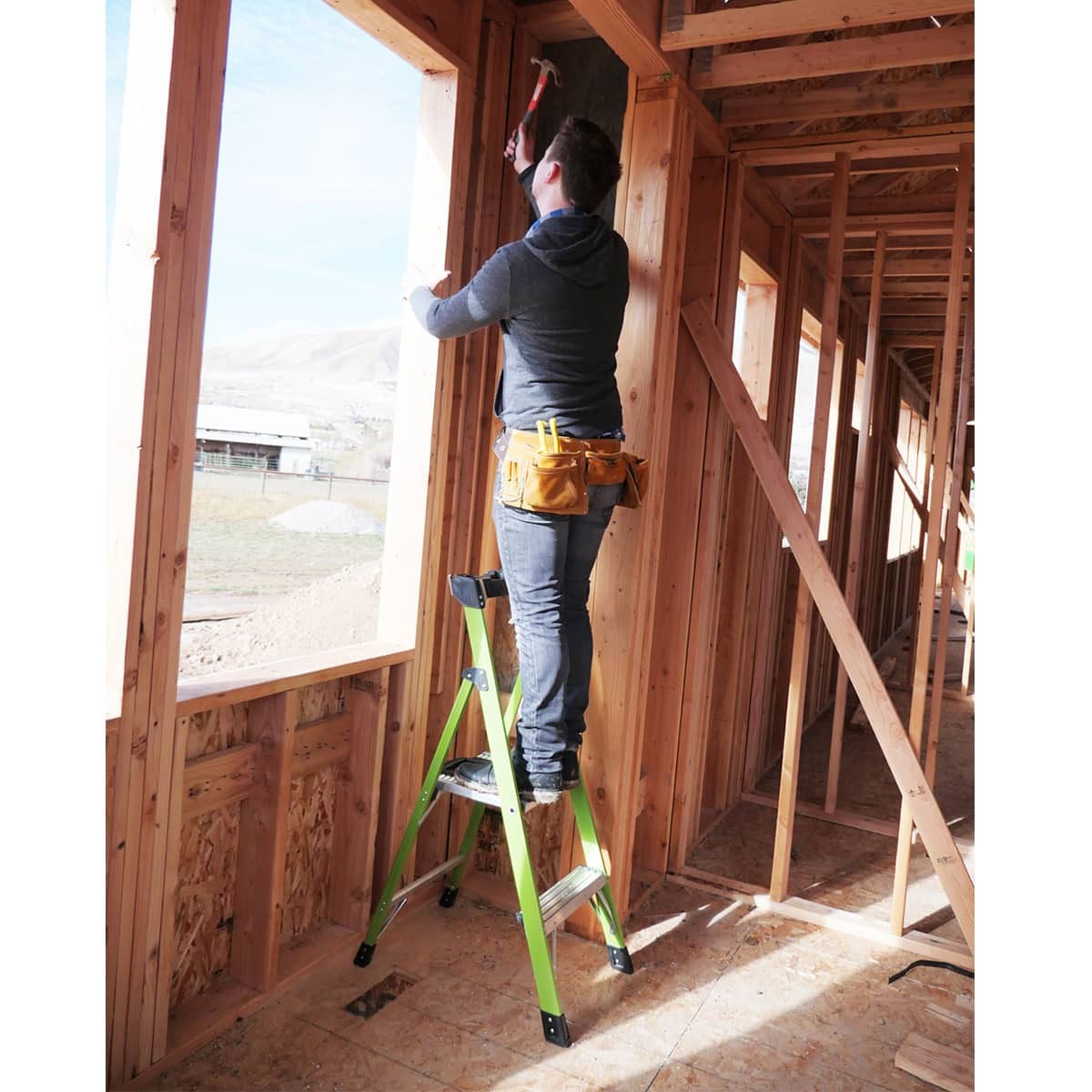 стълба MIGHTYLITE FIBERGLASS STEPLADDER