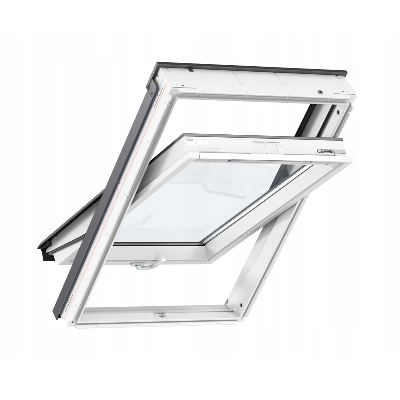 Покривен прозорец VELUX Стандарт Плюс GLU 0061B CK04 55x98см - долно управление