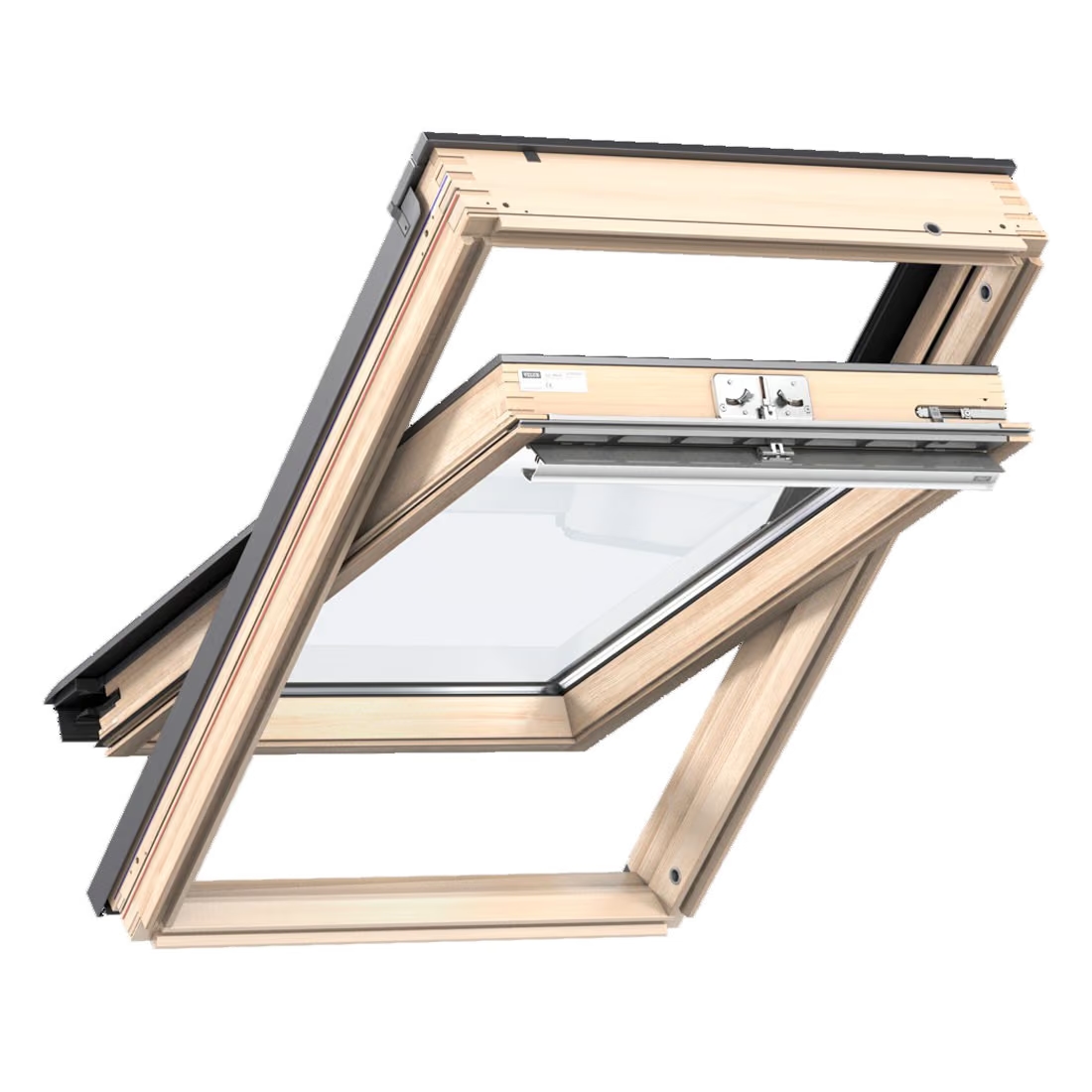 Покривен прозорец VELUX Стандарт GZL 1051, FK06 66x118см, горно управление