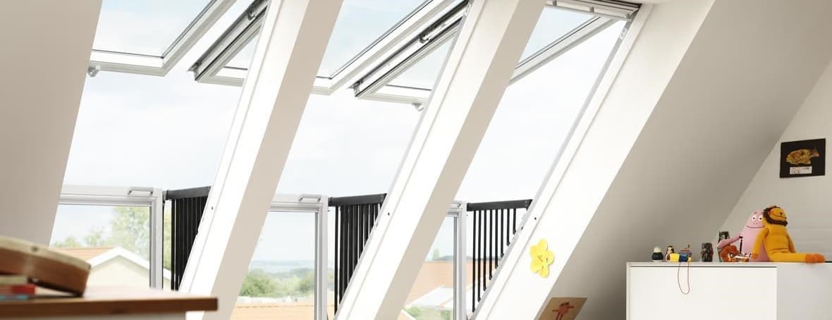 Прозорец-балкон Cabrio VELUX - ПРЕМИУМ GDL 3066