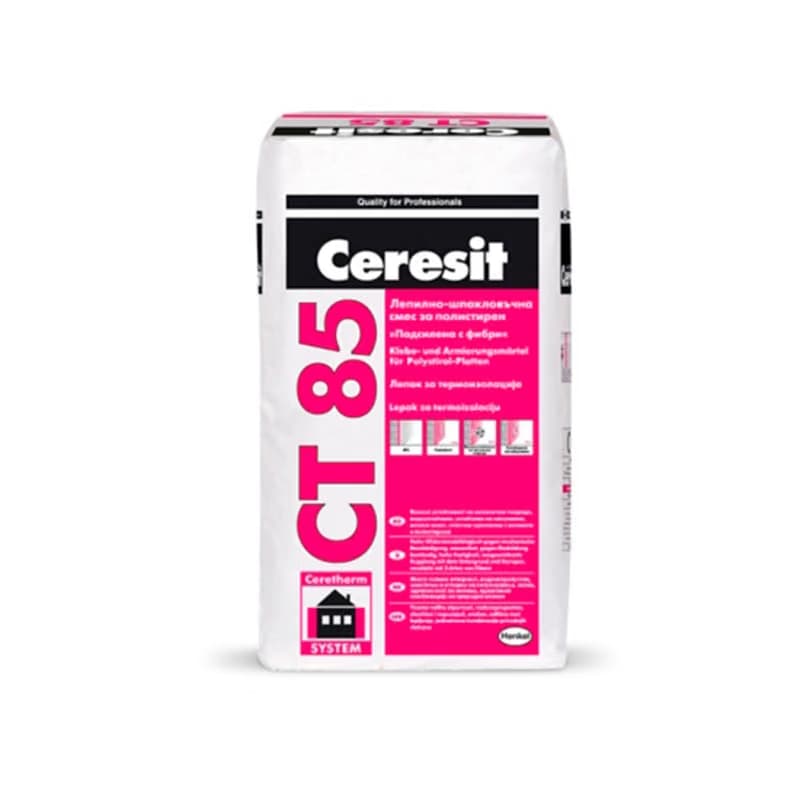 Лепило-шпакловка за EPS CERESIT CT85, 25кг