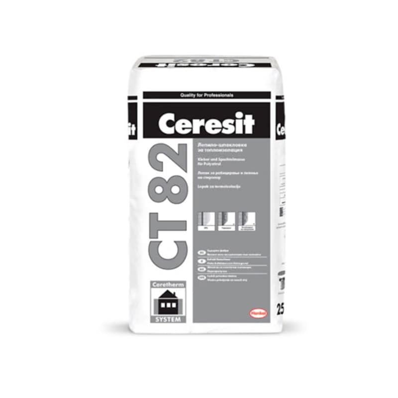 Лепило и шпакловка за EPS CERESIT CT82, 25кг