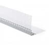 Ъгъл PVC VESTAL с мрежа 6x6см, 2.5м