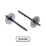 Котва за топлоизолация VESTAL ф10х160 - черен/сив