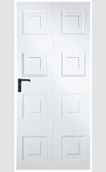 Махови гаражни врати стоманени с визия на касети – Novoferm - Image 7