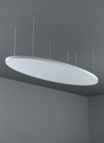 Акустичен окачен растерен таван Ecophon - Solo™ Ellipse - Image 2