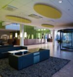 Акустичен окачен растерен таван Ecophon - Solo™ Ellipse