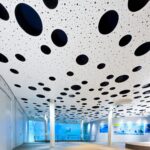 Гипсокартон Кнауф Cleaneo Akustic - разсеяна кръгла перфорация (R) - Image 2