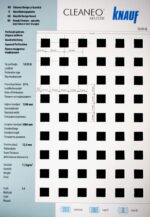 Акустична плоскост Cleaneo Akustik Knauf 12/25 Q кант UFF 12.5мм 1200х2000 - Бял воал - Image 8