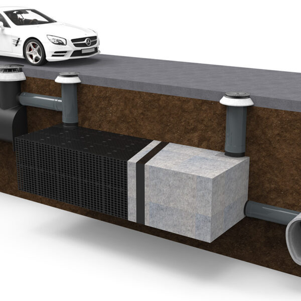 Инфилтрационна система дренажни блокчета X-Box Control-Box