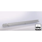 Алуминиев отводнителен улей слот за настилки с малка дебелина