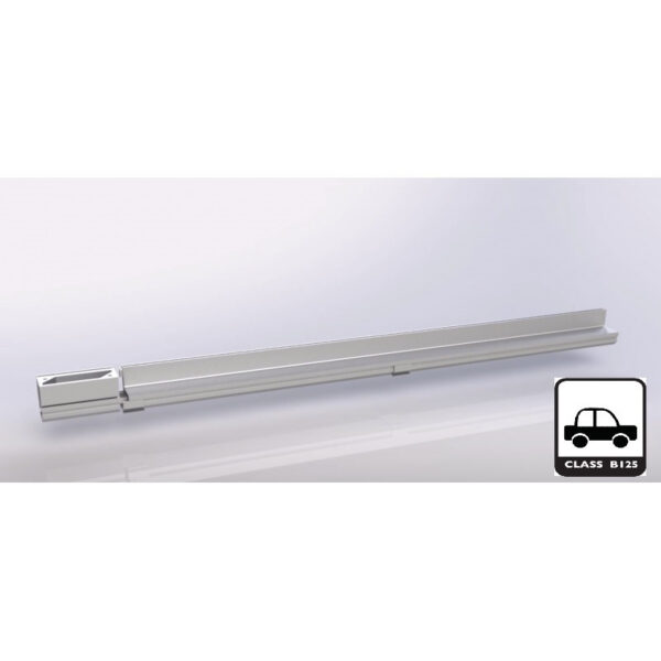 Алуминиев отводнителен улей слот за настилки с малка дебелина