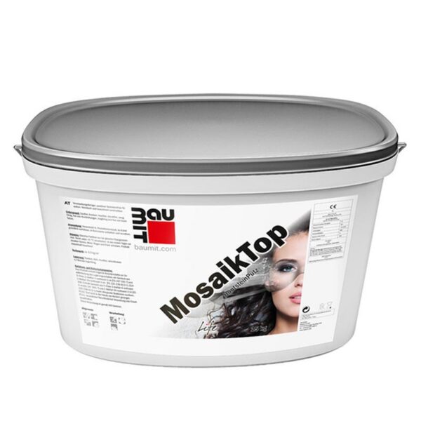 Дизайнерска фасадна мазилка BAUMIT MosaikTop, природна линия, 25кг