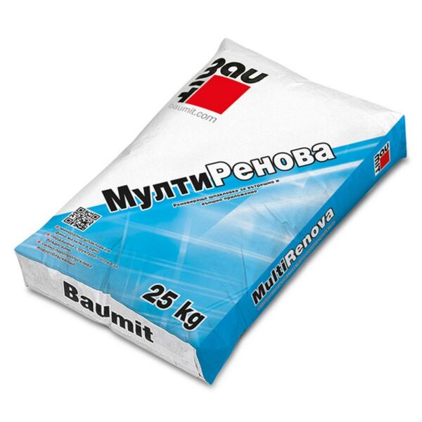 Реновираща шпакловка BAUMIT MultiRenova 25кг
