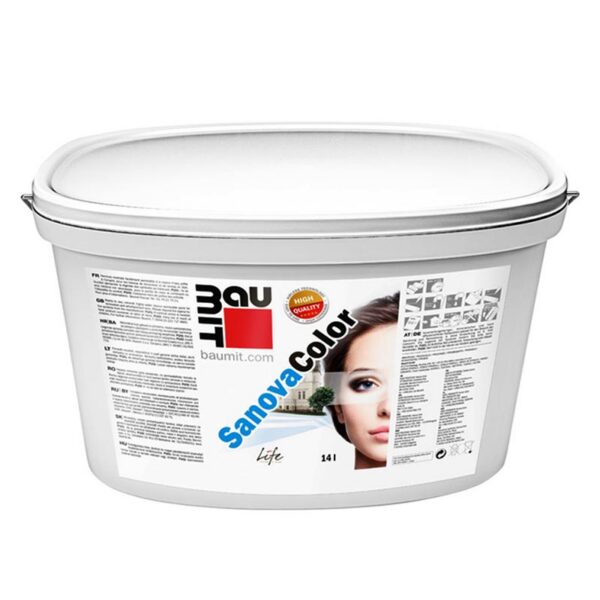 Боя за реставриране BAUMIT SanovaColor, 14л
