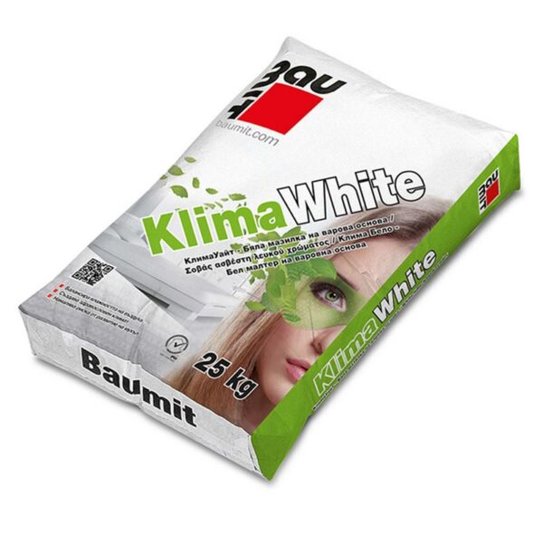 Варова клима мазилка BAUMIT KlimaWhite 25кг