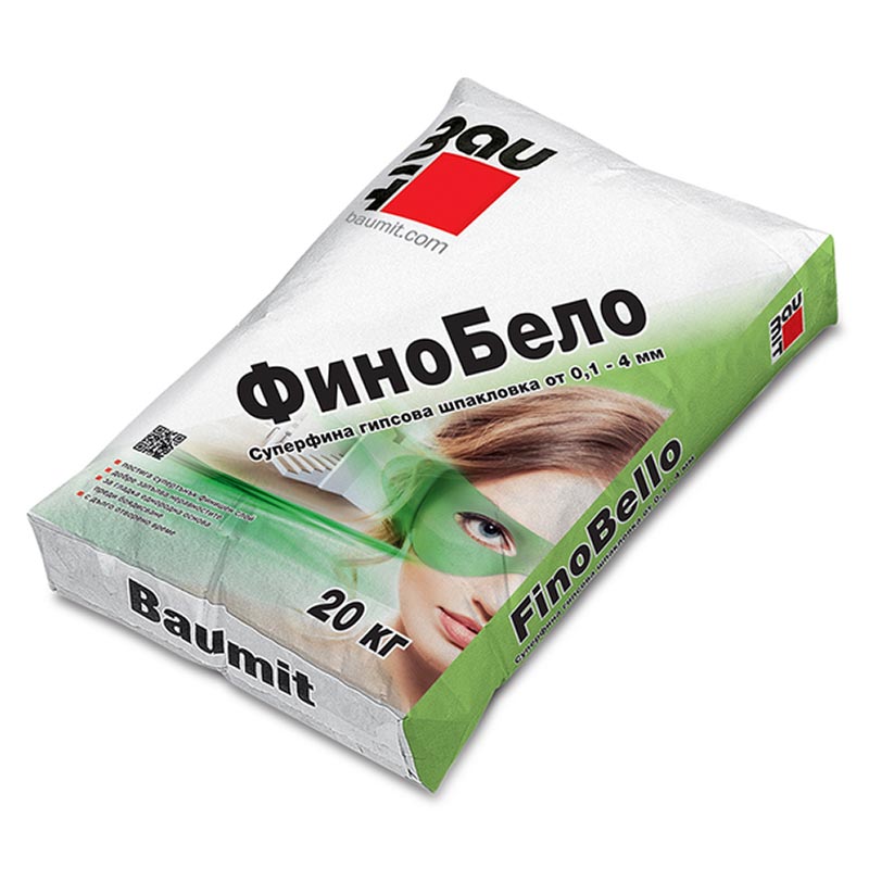 bm00222_2.jpg Фина гипсова шпакловка BAUMIT FinoBello, 20кг - Image 1