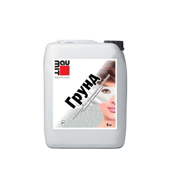 Дълбокопроникващ грунд BAUMIT Grund, 5кг