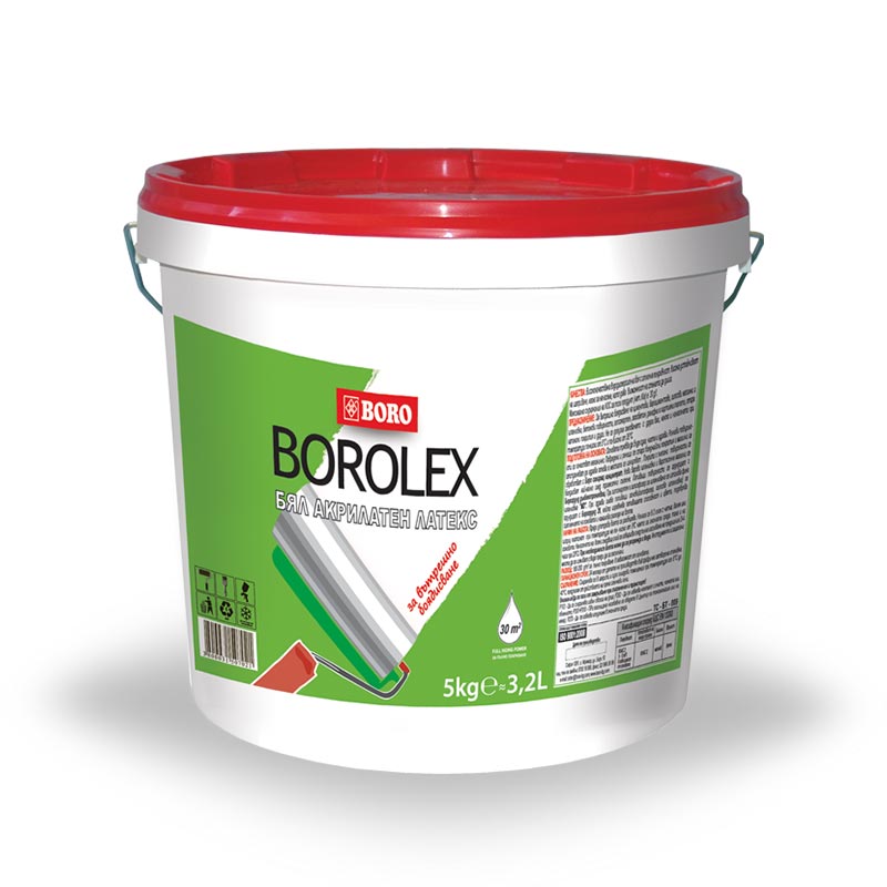 boro2110001_2.jpg Бял латекс BORO Боролекс 5кг - Image 1