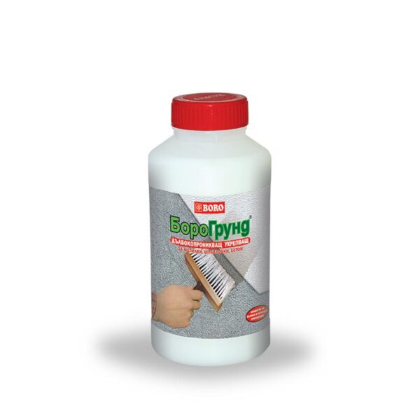 Дълбокопроникващ грунд BORO Борогрунд - укрепващ, 1л