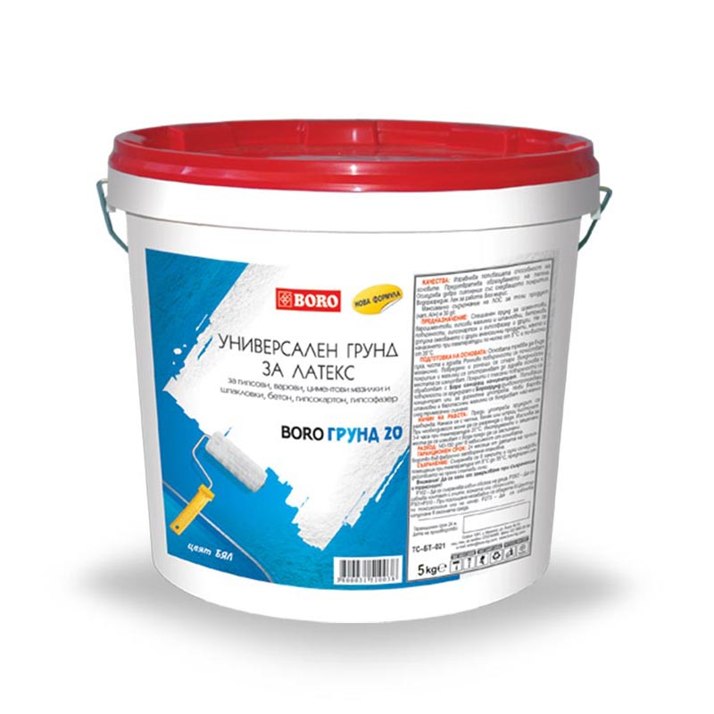 boro2180005_2.jpg Грунд за латекс BORO Борогрунд 20 - 5кг - Image 1