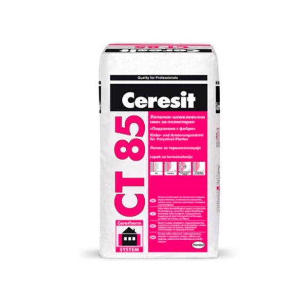 Лепило-шпакловка за EPS CERESIT CT85, 25кг