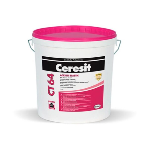 Акрилна мазилка Ceresit CT64 25кг, 2.0мм за фасади