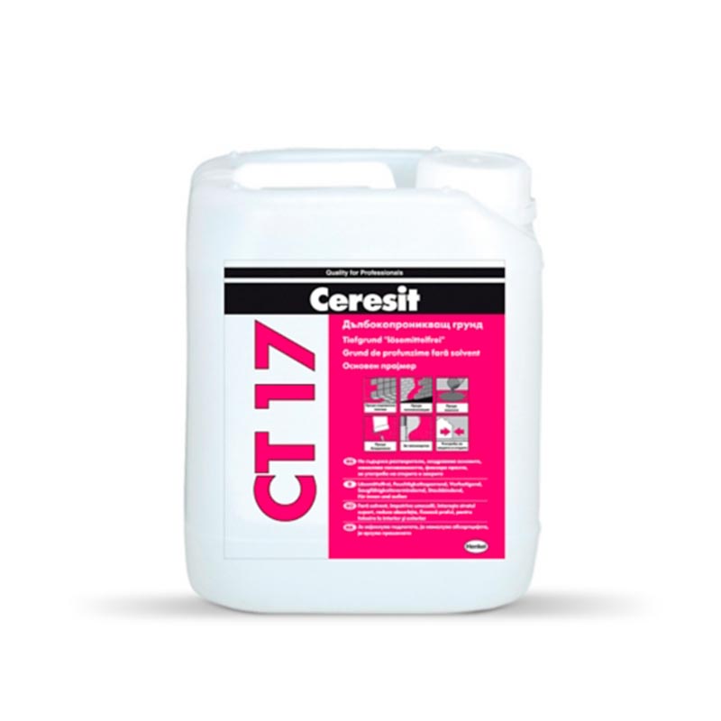 cer1177959.jpg Дълбокопроникващ грунд за стени и подове CERESIT CT17, 2л - Image 1