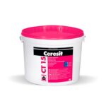 Грундираща боя силикатна дисперсия CERESIT CT15 - бяла база, 10л