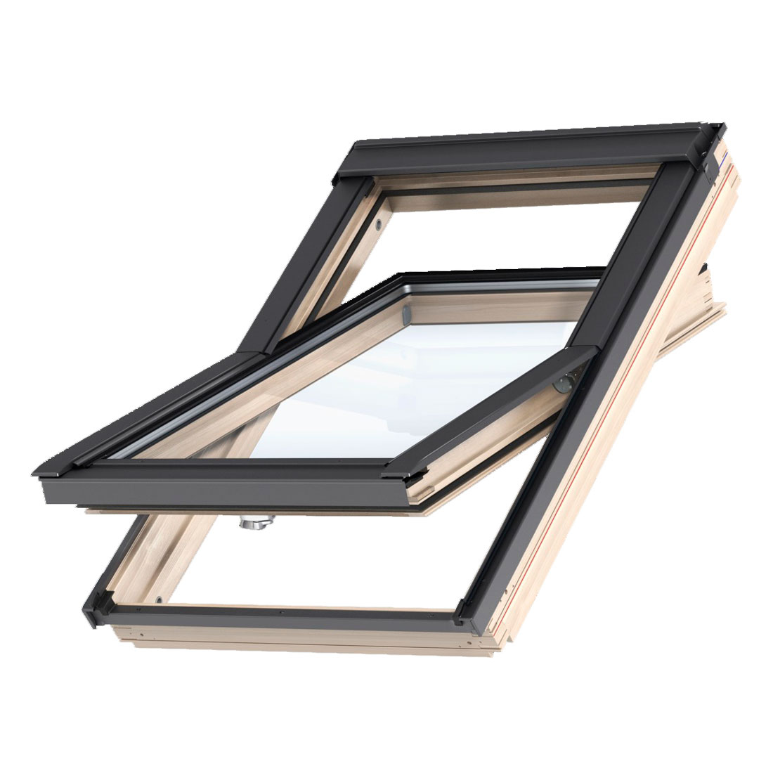 gzl-1051b.jpg Покривен прозорец VELUX GZL 1051B Стандарт MК06 78х118см с долно управление - Image 1