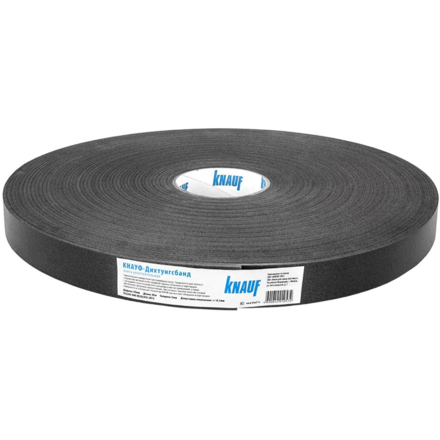 k512418.jpg Уплътняваща самозалепваща PE лента Knauf 95мм, 30м - Image 1