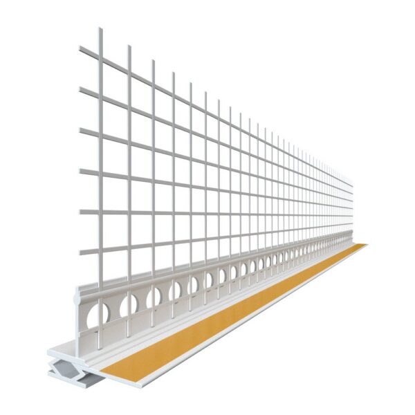 PVC завършващ профил с армираща мрежа Knauf Phantom II Dynamik 2.6м