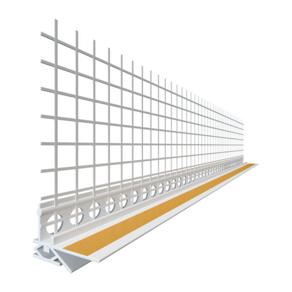 PVC завършващ профил с армираща мрежа Knauf Dynamik 2.6m