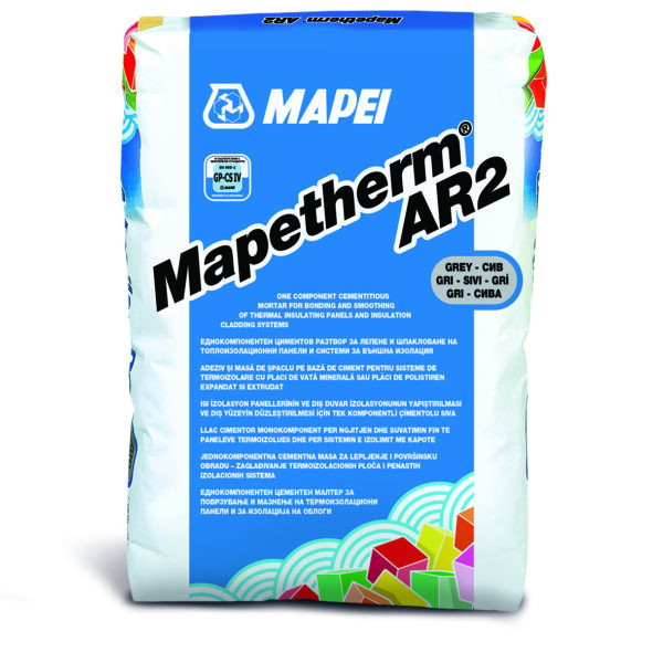 Лепило и шпакловка за топлоизолация Mapei Mapetherm AR2 - 25 кг