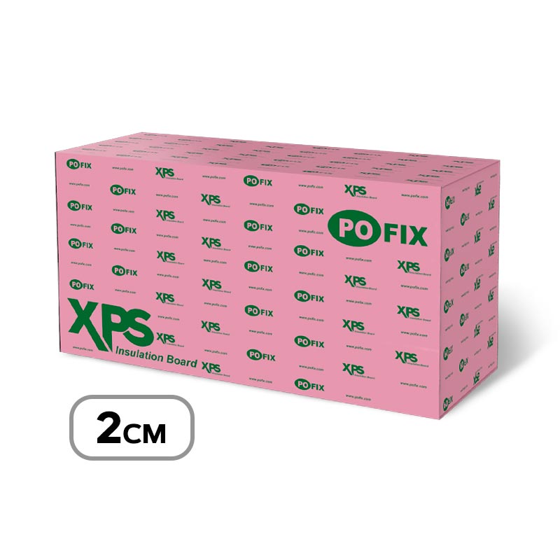 pof1000001.jpg Топлоизолационни плочи от екструдиран полистирол POFIX 1.25х0.6 - 2см - Image 1