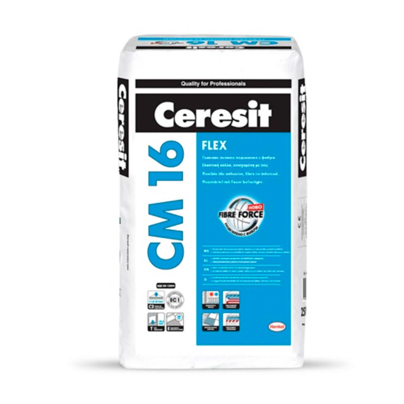 products-9891.jpg CERESIT СМ 16 ЛЕПИЛО ГЪВКАВО ЗА ПЛОЧКИ 25кг. - Image 1