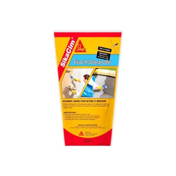 Добавка за водоплътност Sika Cim Waterproofer 0.450кг