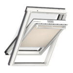 Комплект VELUX външен сенник и затъмнителна щора DOP MK06 78x118см, бежов 1085S - Image 2