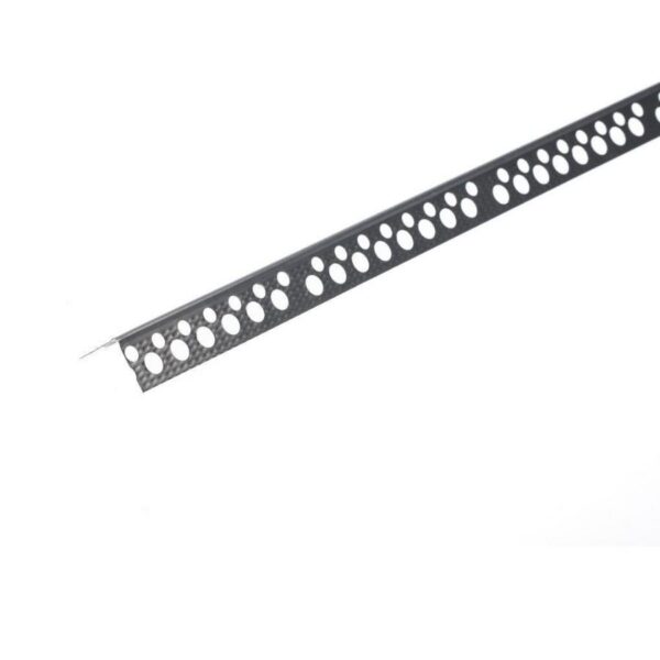 Рифелован алуминиев ъгъл VESTAL 2.5м - 23x23мм