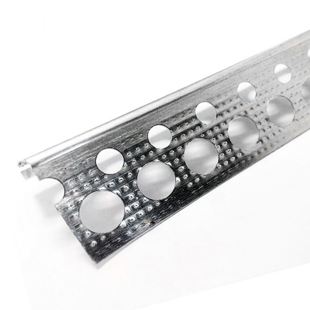 vest10024.jpg Алуминиев рифелован ъгъл VESTAL 30х30, 2.5м - Image 1